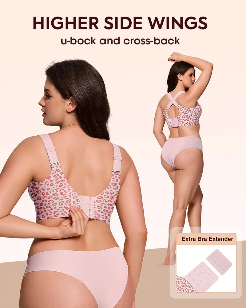 Comfortable Wireless Full Coverage Jelly Smoothing Bra