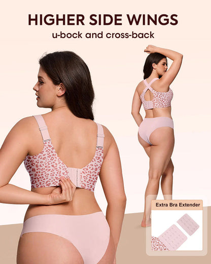 Comfortable Wireless Full Coverage Jelly Smoothing Bra