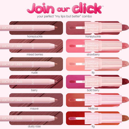 tarte lip sculptor & liner - 3-in-1 lip combo: lip liner, lipstick & lip gloss