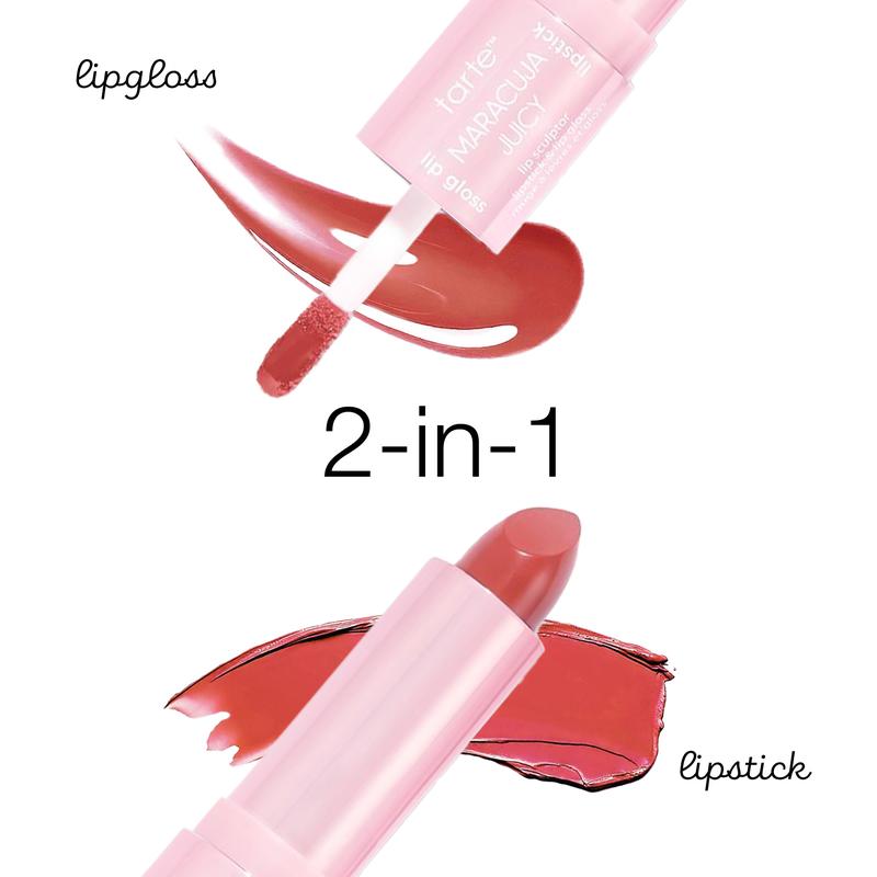 tarte lip sculptor & liner - 3-in-1 lip combo: lip liner, lipstick & lip gloss