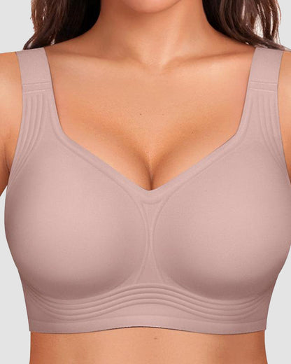 Comfortable Wireless Full Coverage Jelly Smoothing Bra