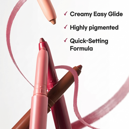 Easy Glide Lip Liner — Creamy, Blendable Color with Smooth Application, Summervibes
