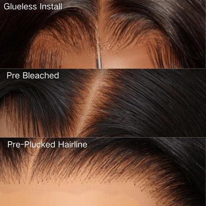 Pre Everything Deep Curly Transparent Full Lace Frontal Glueless Human Hair Wig Flash Sale