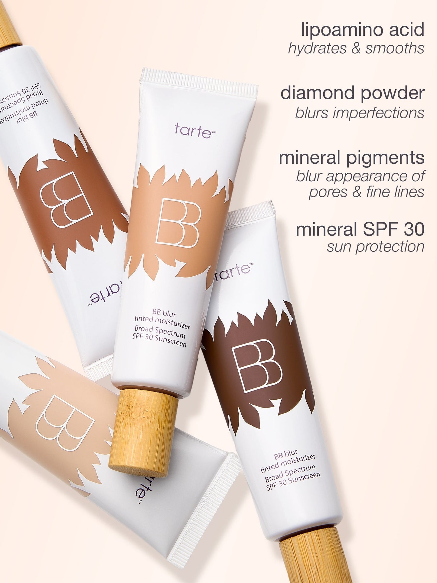 BB blur tinted moisturizer SPF 30 - instantly brightens, hydrates & smooths your skin