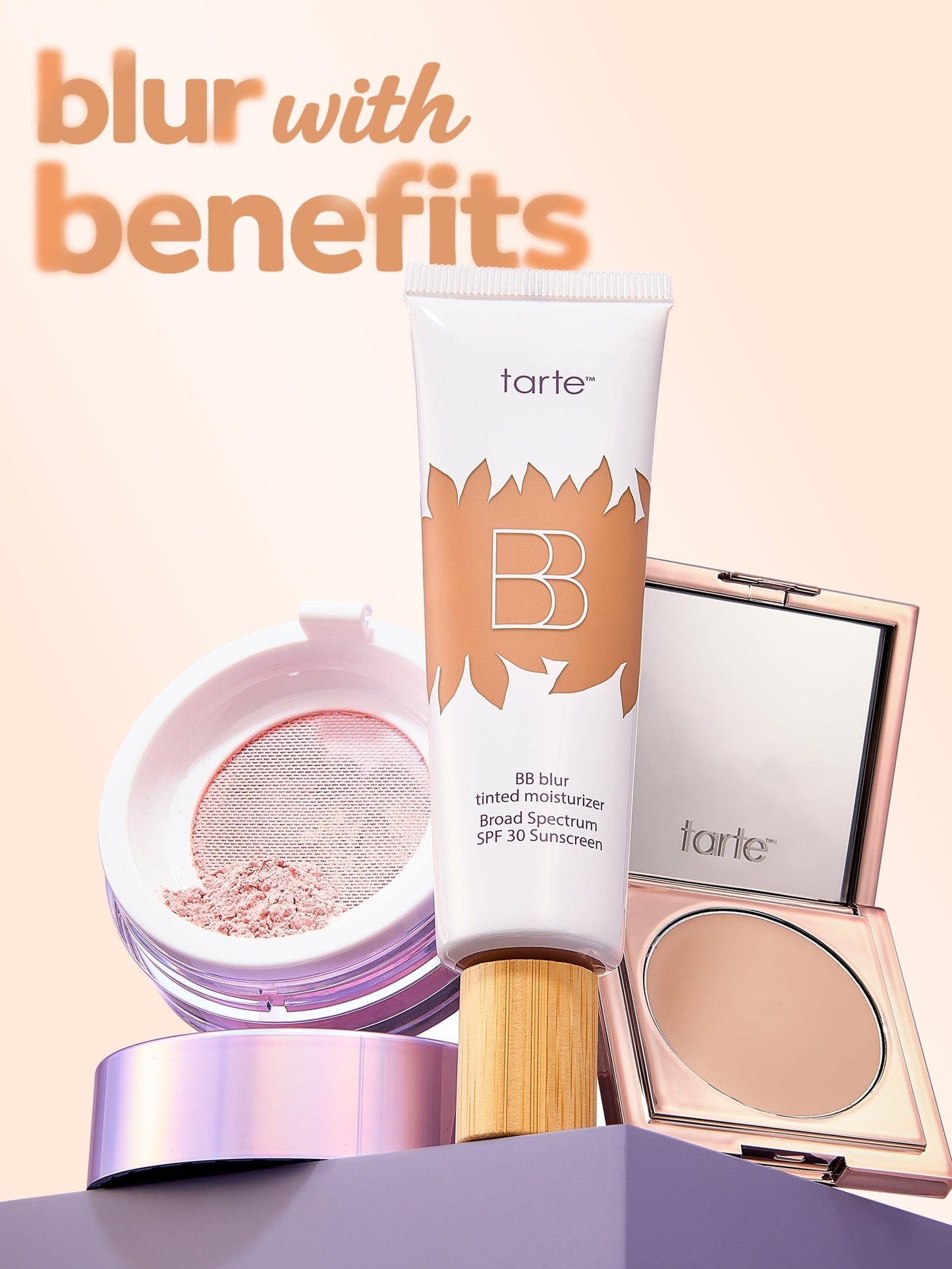 BB blur tinted moisturizer SPF 30 - instantly brightens, hydrates & smooths your skin