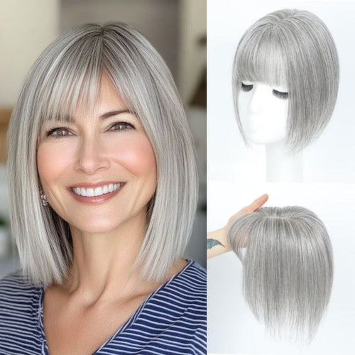 Comfortable & Breathable Clip-In Hair Topper For Women