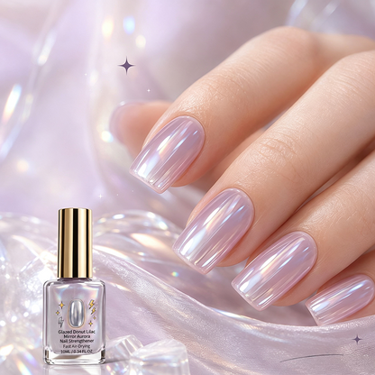 🎉 2026 Sale — Over 21,300 Sold!💜 Lilac Glossy Mirror Nail Strengthener – Shiny ✨